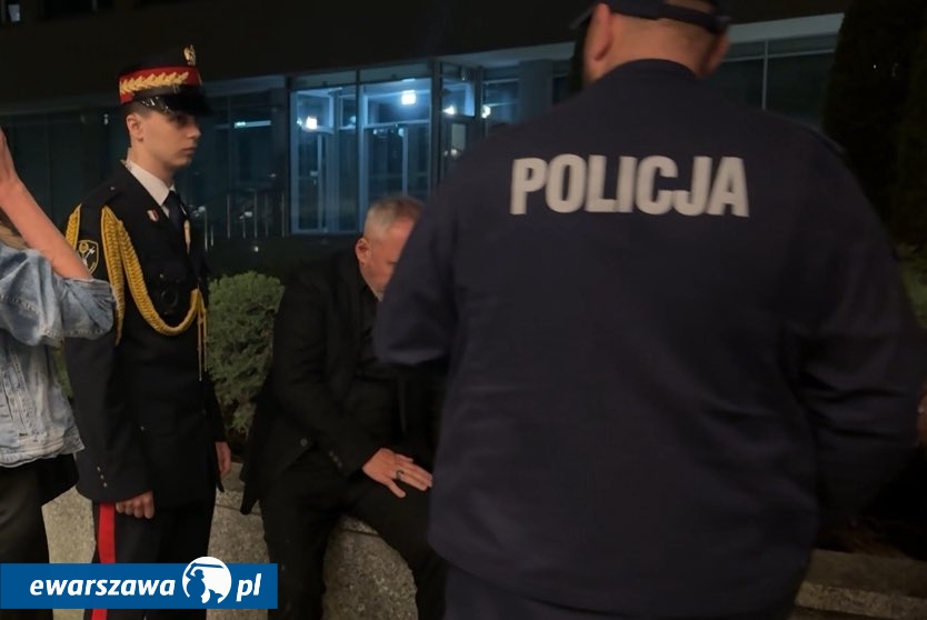 Jacek Kopczyński zatrzymany przez policję | fot. x.com/DariuszMatecki