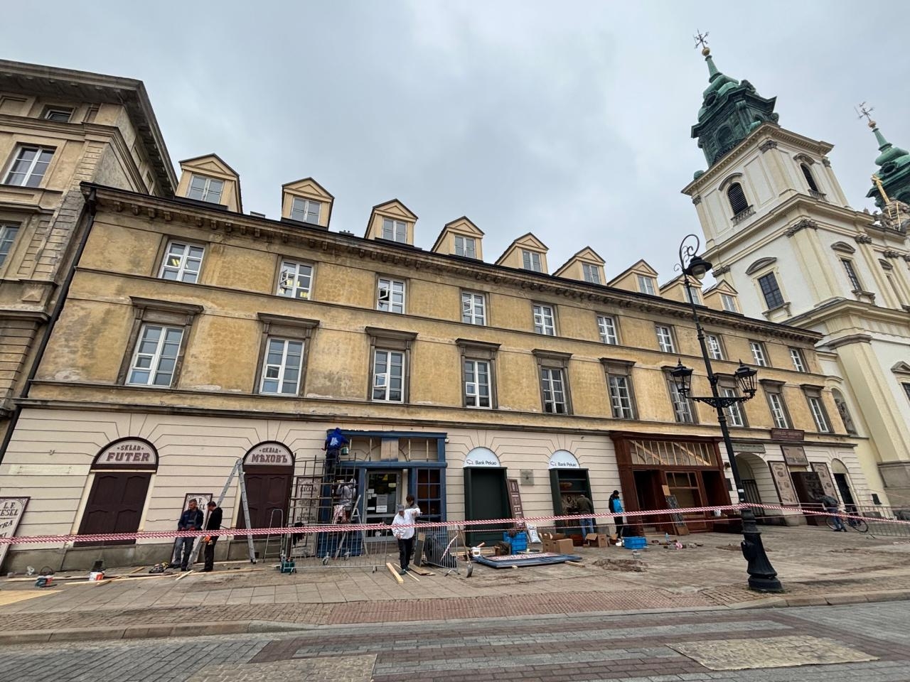 plan "Lalki" na Krakowskim Przedmieściu | fot. Bartosz Pańczyk