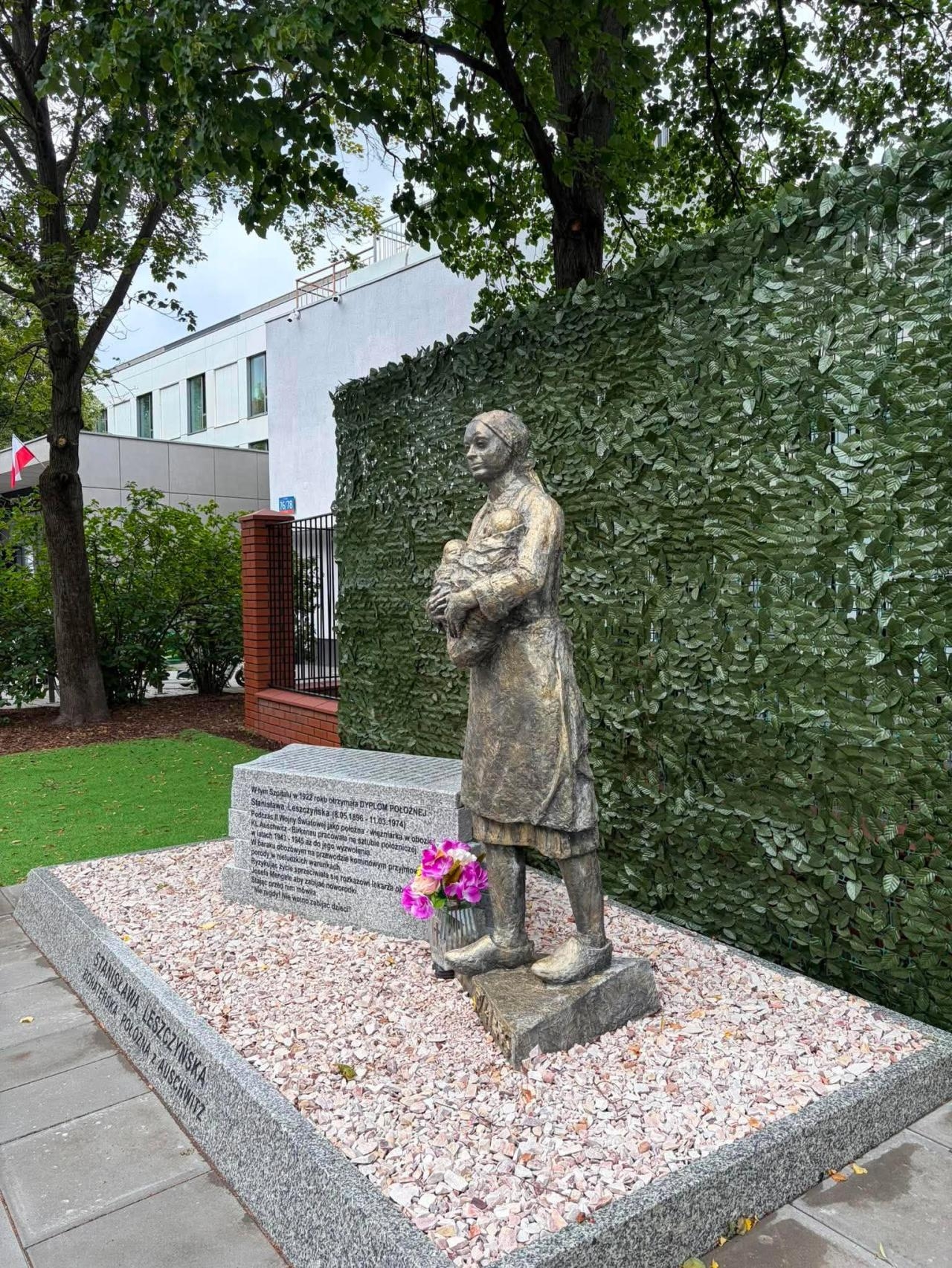 Pomnik Stanisławy Leszczyńskiej w Warszawie | fot. Bartosz Pańczyk