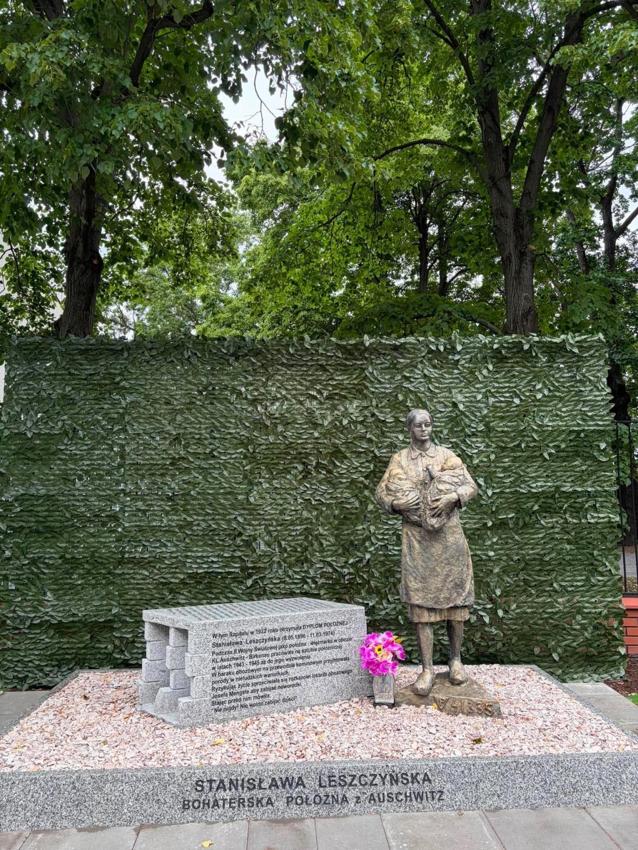 Pomnik Stanisławy Leszczyńskiej w Warszawie | fot. Bartosz Pańczyk