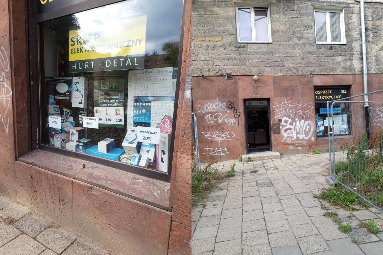 sklep elektryczny na Ochocie, który się zamyka | fot. Alina M./facebook