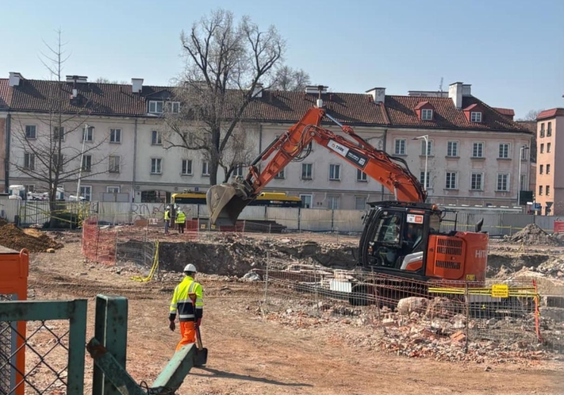 budowa UW przy ul. Bednarskiej 2/4 | fot. Bartosz Pańczyk
