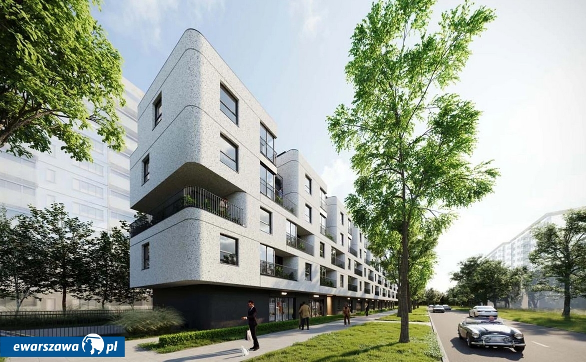 Wizualizacja nowego apartamentowca na Woli | fot. kompaniadomowa.pl /materiały prasowe