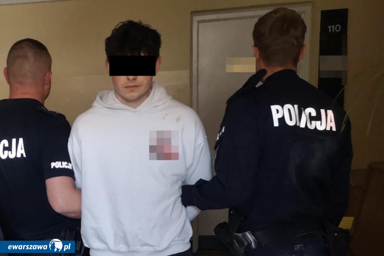 nożownik z Ursusa | fot. ochota.policja.gov.pl
