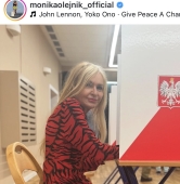 gwiazdy na wyborach prezydenckich w 2025 roku | fot. instagram