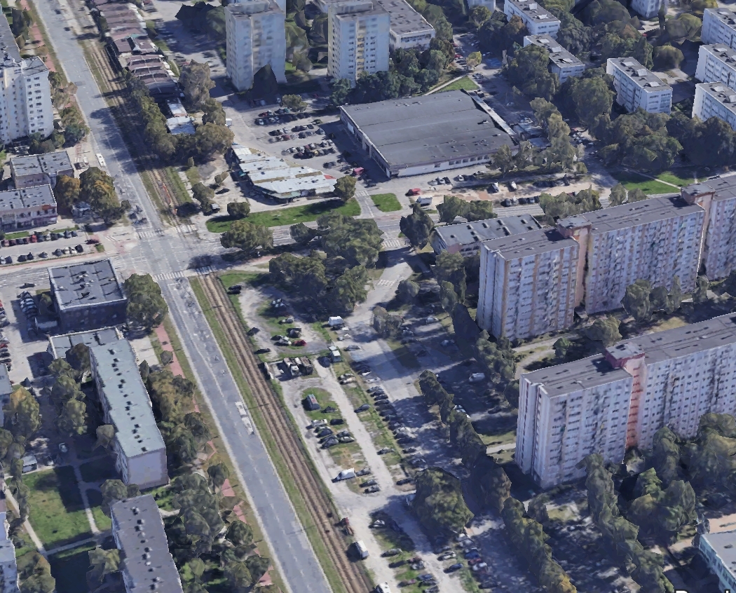 Bielany | fot. Google Earth