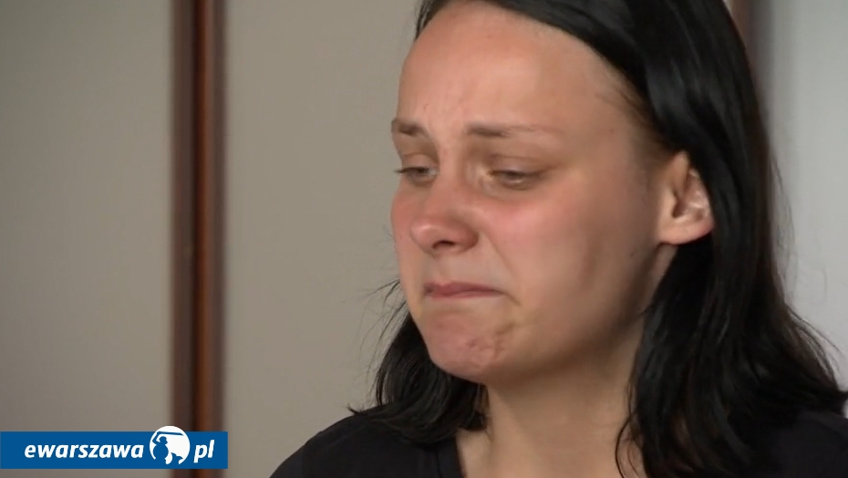 Magdalena W. z synem | fot. screen 'Interwencja' Polsat News/ interwencja.polsatnews.pl