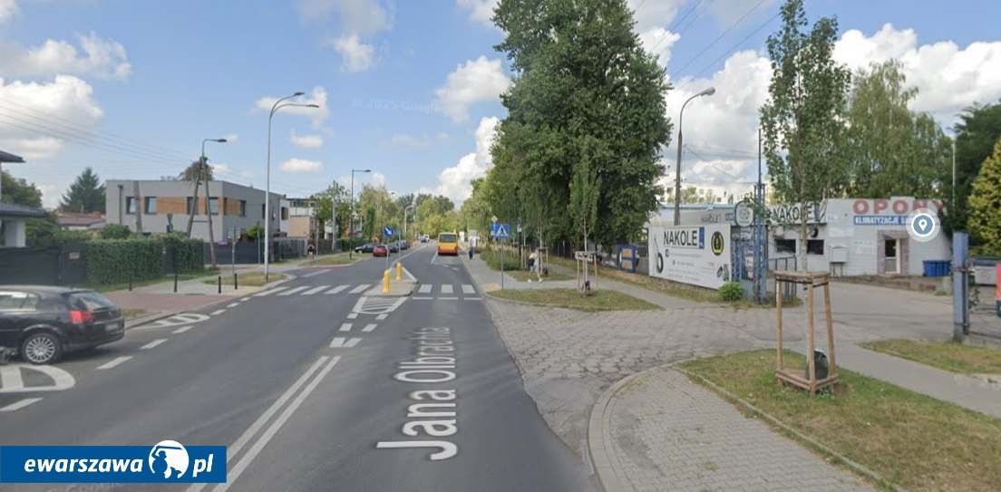 ul. Jana Olbrachta w Warszawie | fot. google stret view