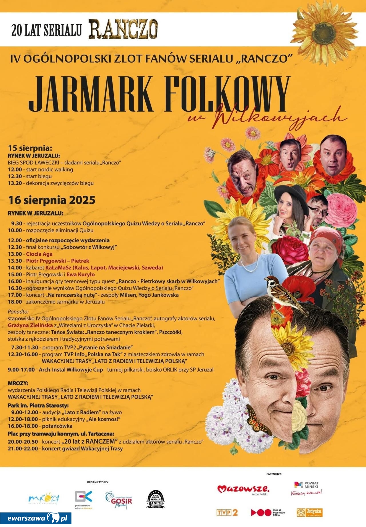 program zlotu fanów "Rancza" w 2025 roku | fot. zlot "Rancza" / materiały prasowe