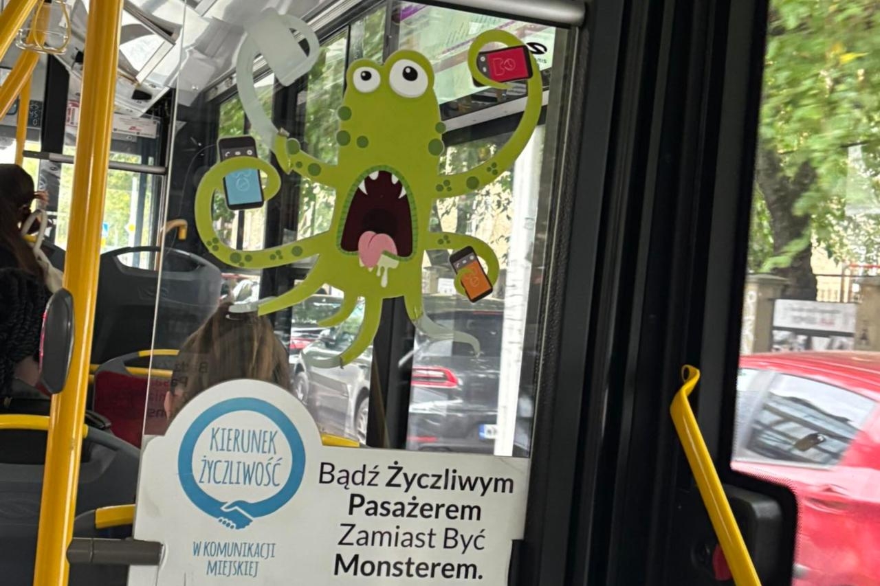Kampania "Kierunek życzliwość w komunikacji miejskiej" | fot. Bartosz Pańczyk