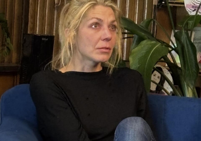 Katarzyna Rosłaniec na premierze książki Katarzyny Butowtt w Warszawie | fot. Bartosz Pańczyk