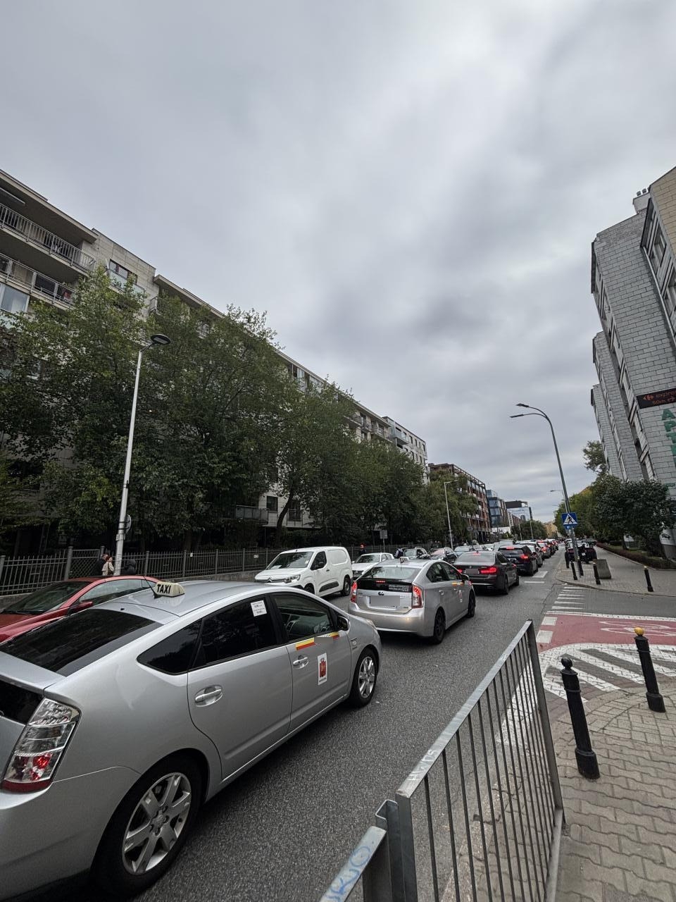 korek na Powiślu przez "Biegnij Warszawo" | fot. Bartosz Pańczyk