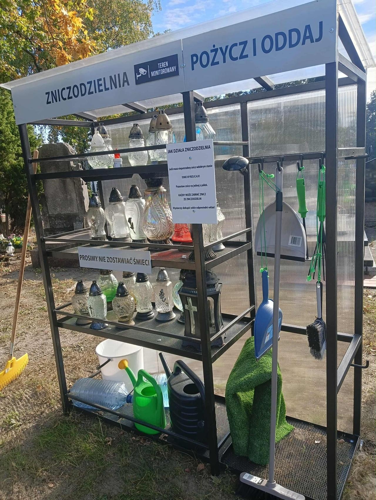 zniczodzielnia w Sulejówku | fot. Anna O./facebook