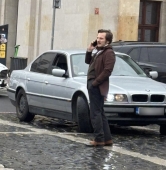 Jakub Gąsowski na planie "Lalki" w Warszawie | fot. Bartosz Pańczyk