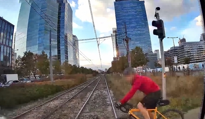 zdj, z wypadku | fot. Tramwaje Warszawskie/facebook