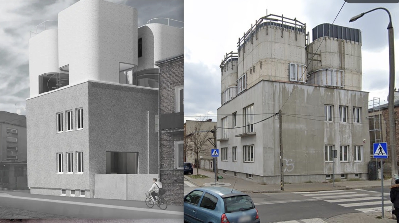 Tak miała wyglądać ikona architektury na Grochowie, a tak wygląda...