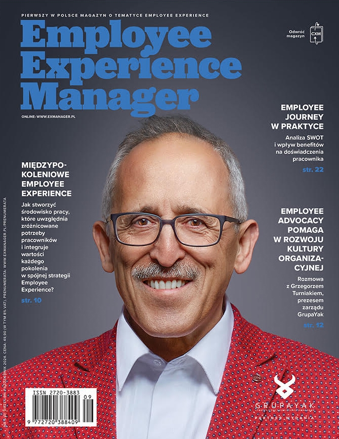 Portret prasowy Grzegorza Turniaka, mówcy, mentora i networkera, wykonany przez fotografa Krzysztofa Zaleskiego