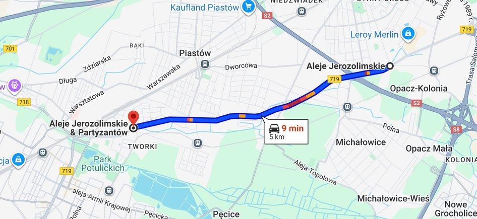 odcinek drogi, który będzie remontowany | fot. google stret view