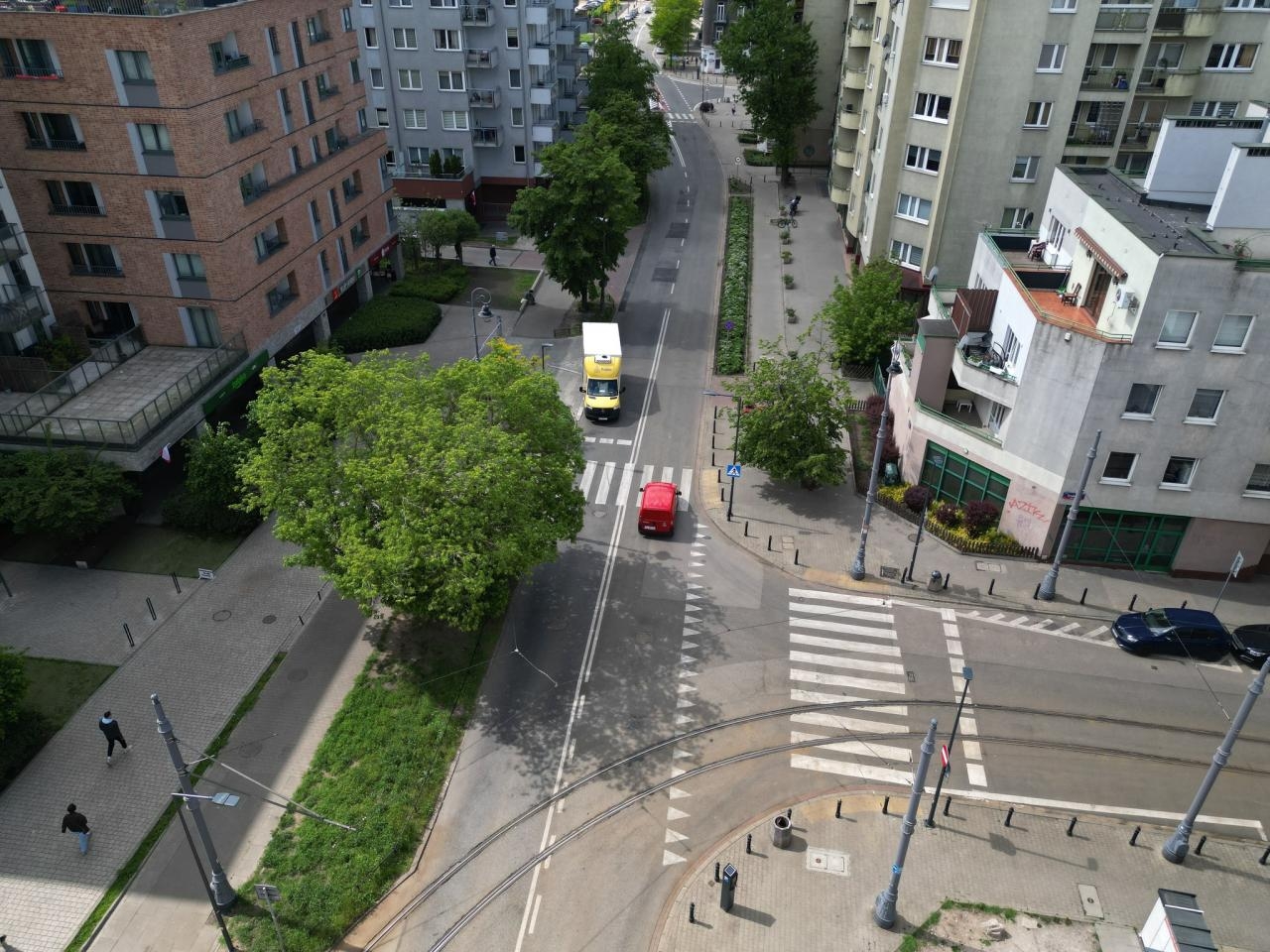 ulica Wileńska w Warszawie przed przebudową | fot. zdm.waw.pl