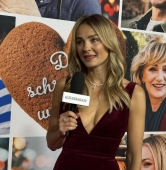 Małgorzata Socha na premierze filmu "Piernikowe serce" | fot. Bartosz Pańczyk