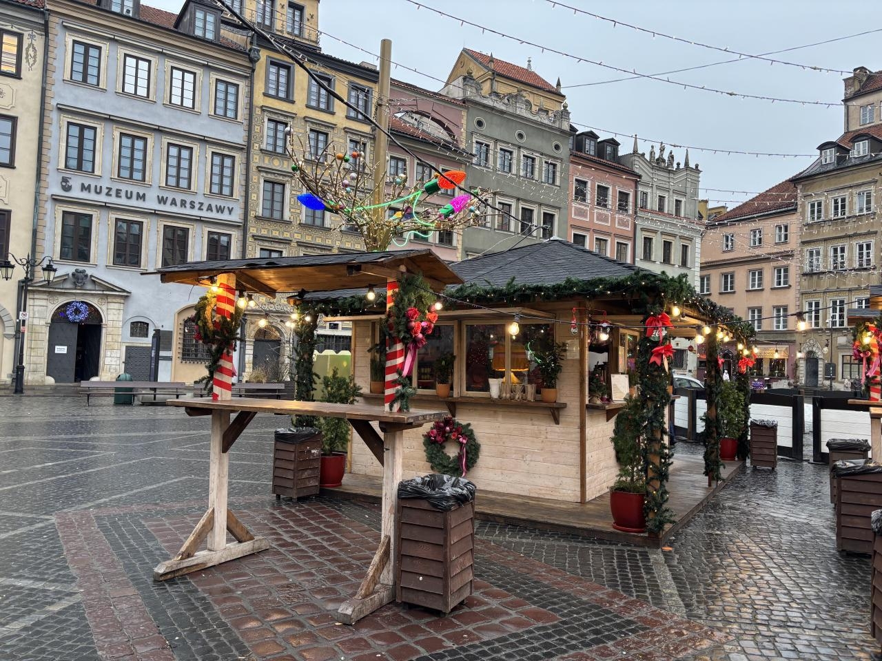 stanowisko Fukiera na jarmarku świątecznym w Warszawie | fot. Bartosz Pańczyk