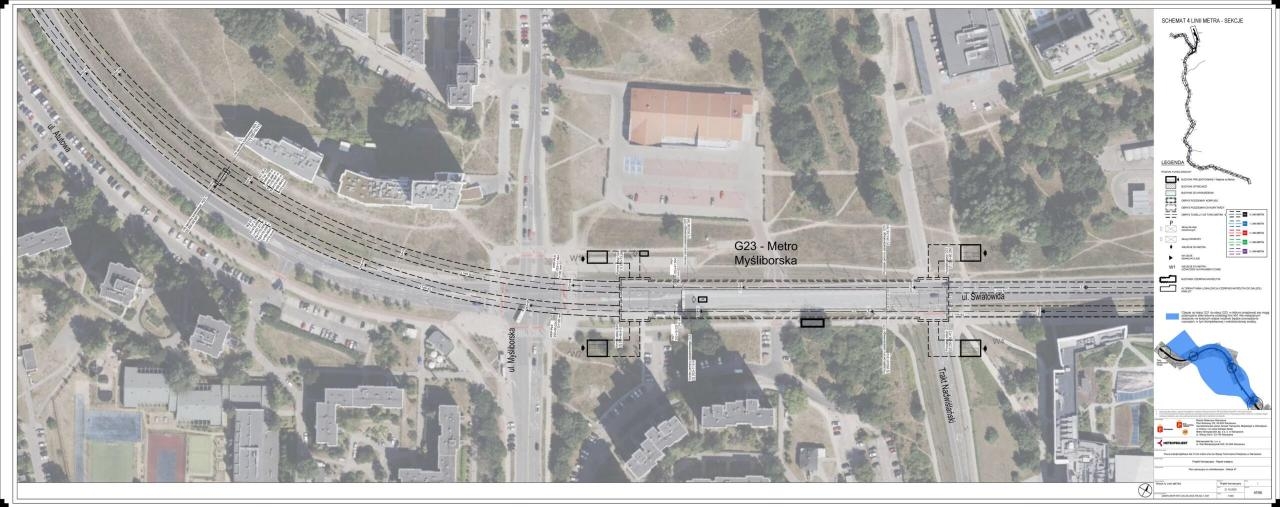 rysunki podglądowe planowanych stacji metra na Białołęce | fot. https://www.facebook.com/MateuszSenko