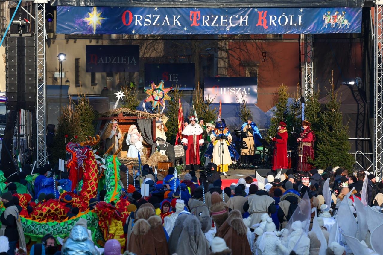 Orszak Trzech Króli w Warszawie | fot. Szymon Pulcyn/Miasto Stołeczne Warszawa Facebook