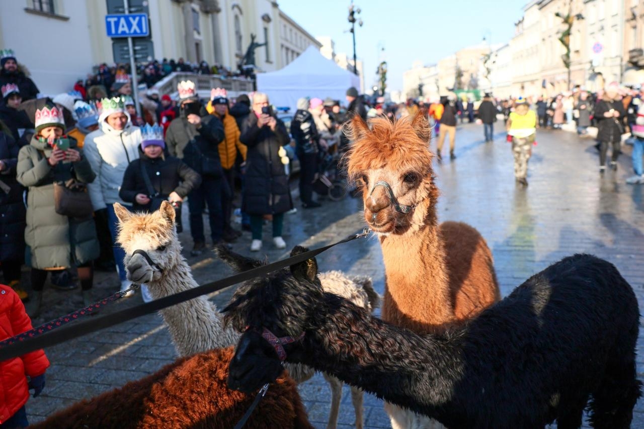 Orszak Trzech Króli w Warszawie | fot. Szymon Pulcyn/Miasto Stołeczne Warszawa Facebook