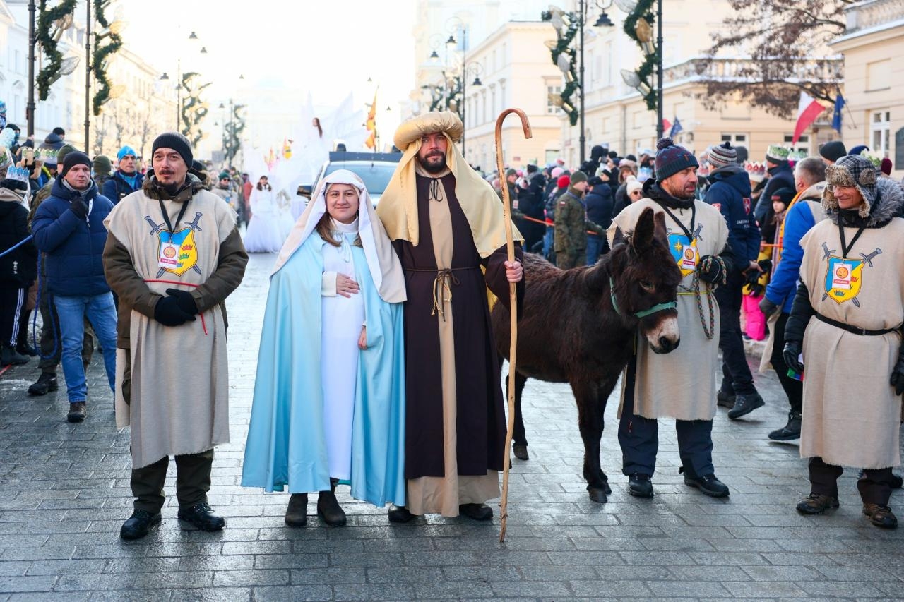 Orszak Trzech Króli w Warszawie | fot. Szymon Pulcyn/Miasto Stołeczne Warszawa Facebook