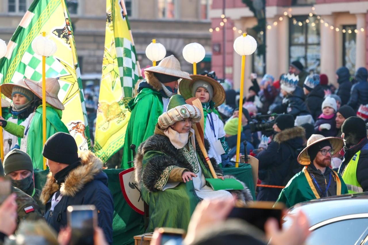 Orszak Trzech Króli w Warszawie | fot. Szymon Pulcyn/Miasto Stołeczne Warszawa Facebook