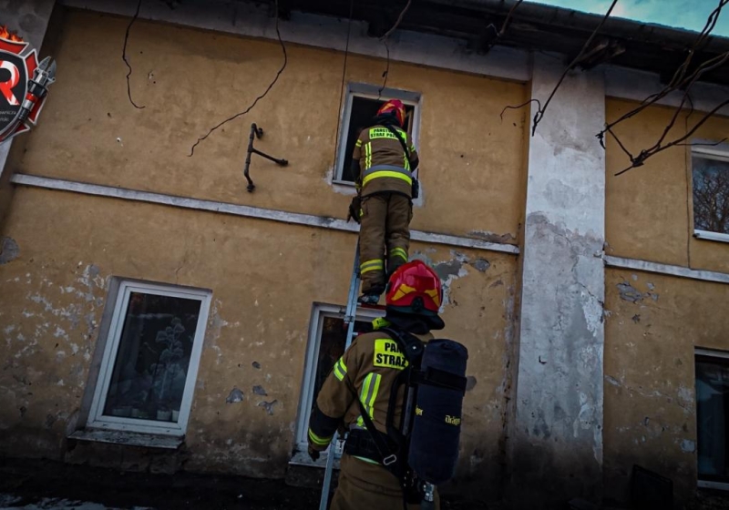 pożar w Józefowie | fot. Fotografia Ratownicza Maciej Rasiński