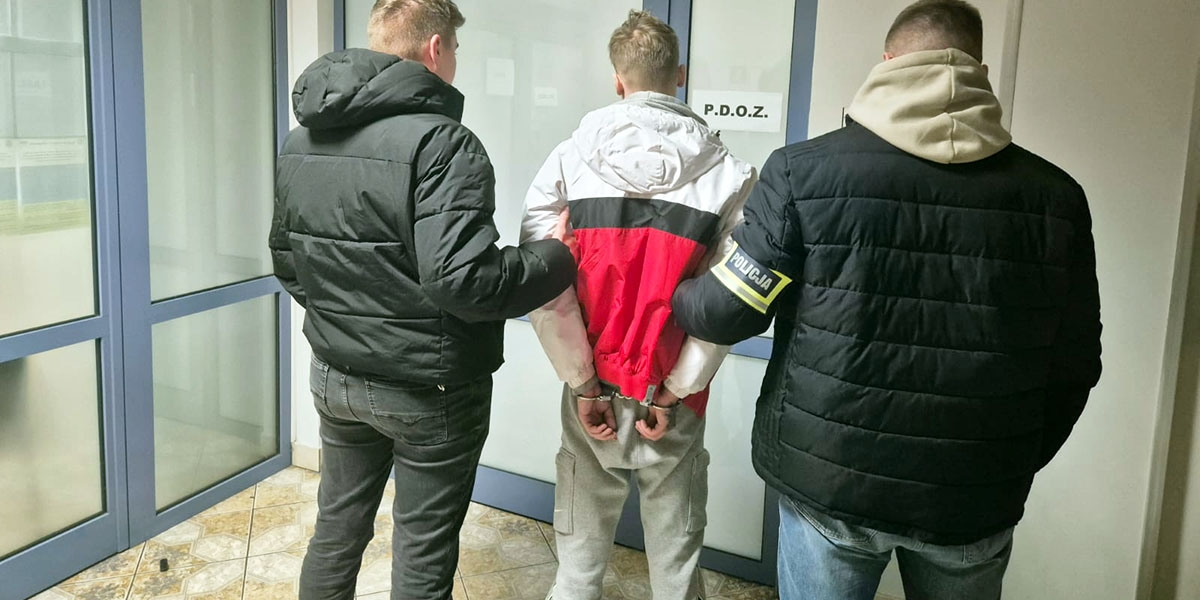 zatrzymany, który są podejrzany o pobicie Ukrainek w Pruszkowie | fot. https://x.com/Policja_KSP