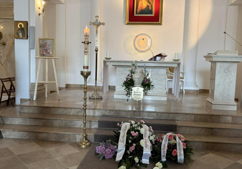 pogrzeb Bożeny Dykiel w Warszawie | fot. Bartosz Pańczyk
