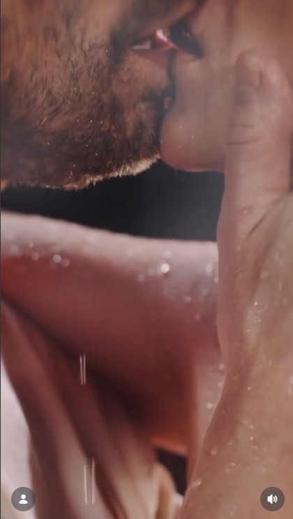 Agnieszka Kaczorowska i Marcin Rogacewicz w spektaklu "7" | fot. instagram.com/agakaczor