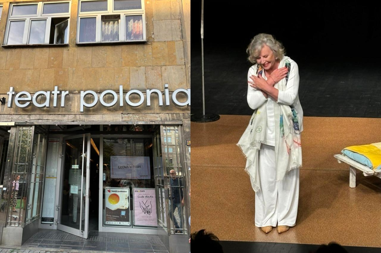 Krystyna Janda w Teatrze Polonia w Warszawie | fot. Bartosz Pańczyk