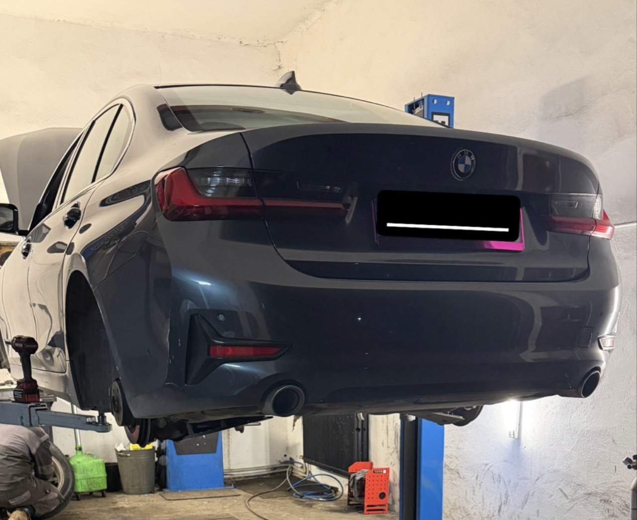 BMW Marianny Schreiber w warsztacie