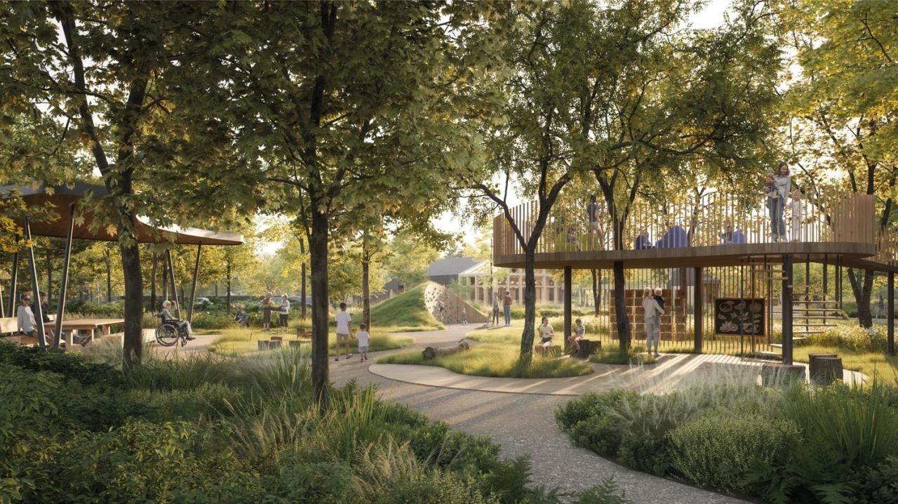 wizualizacja Centrum Edukacji Ekologicznej | fot. RS Architektura Krajobrazu