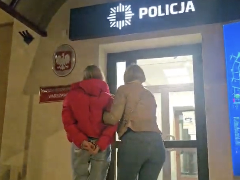 zatrzymana Białorusinka, która chciała wyłudzić kredyt hipoteczny | fot. ksp.policja.gov.pl