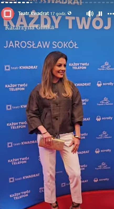 aktorzy na premierze sztuki "Każdy Twój telefon" w Teatrze Kwadrat w Warszawie | fot. facebook.com/Teatr.Kwadrat