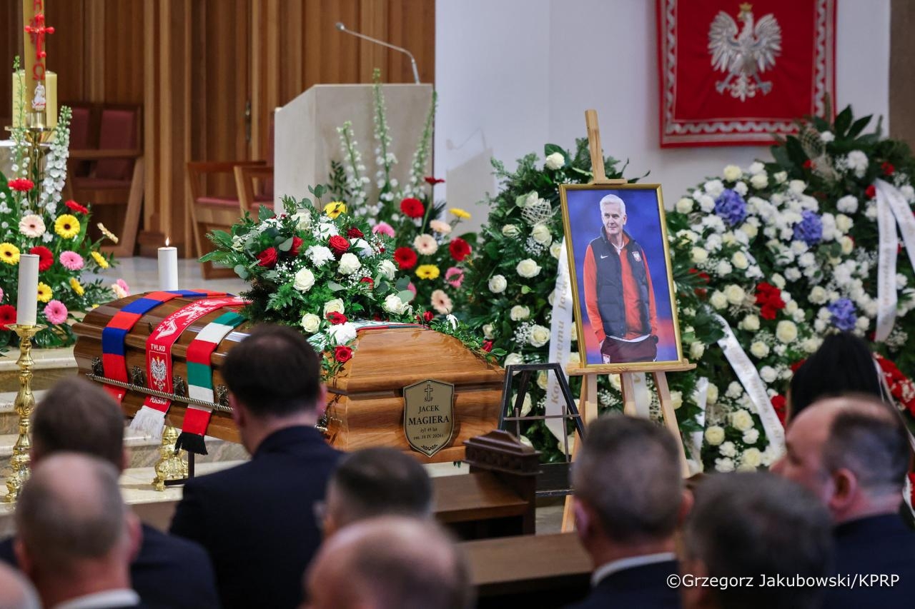 pogrzeb Jacka Magiery w Warszawie | fot. Grzegorz Jakubkowski/KPRP