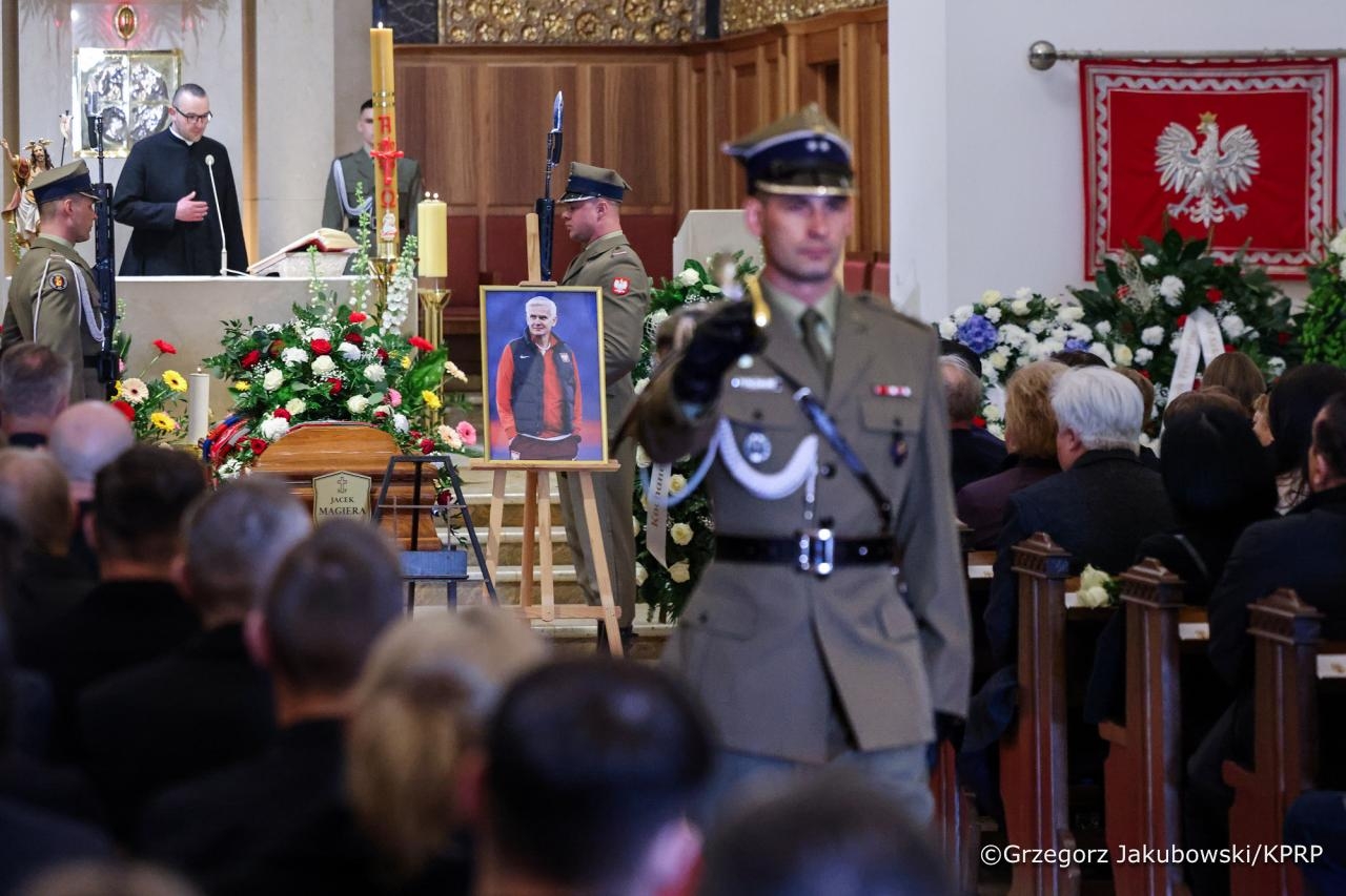 pogrzeb Jacka Magiery w Warszawie | fot. Grzegorz Jakubkowski/KPRP