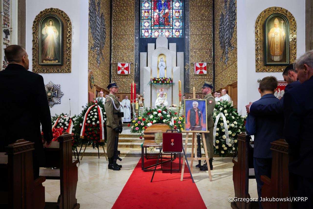 pogrzeb Jacka Magiery w Warszawie | fot. Grzegorz Jakubkowski/KPRP