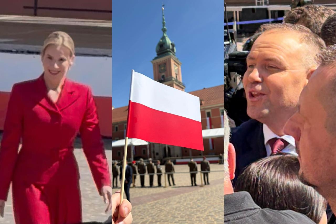 Dzień Flagi na placu Zamkowym w Warszawie | fot. Bartosz Pańczyk