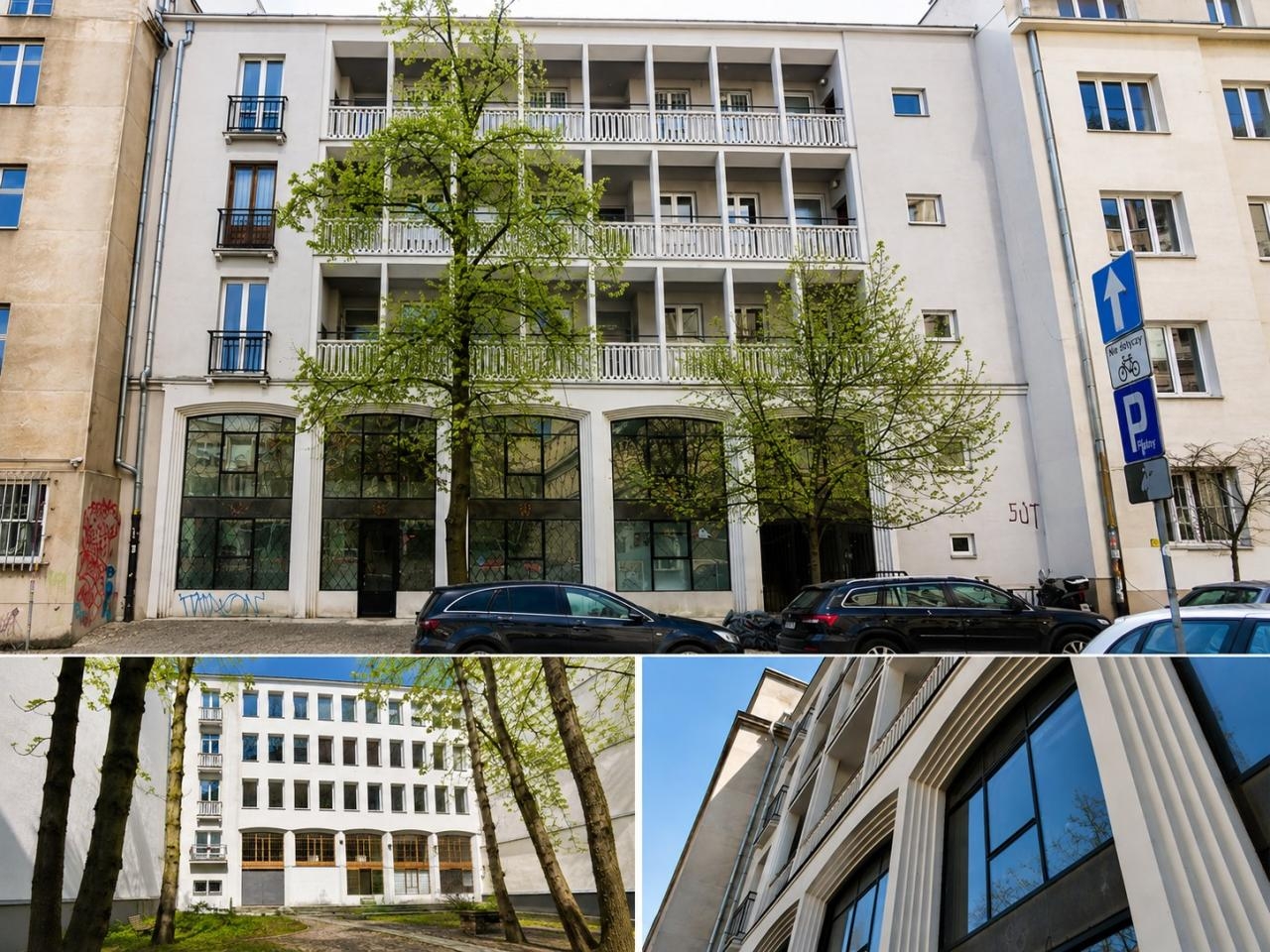 budynek przy ul. Wspólnej 63 w Warszawie | fot. WUOZ w Warszawie