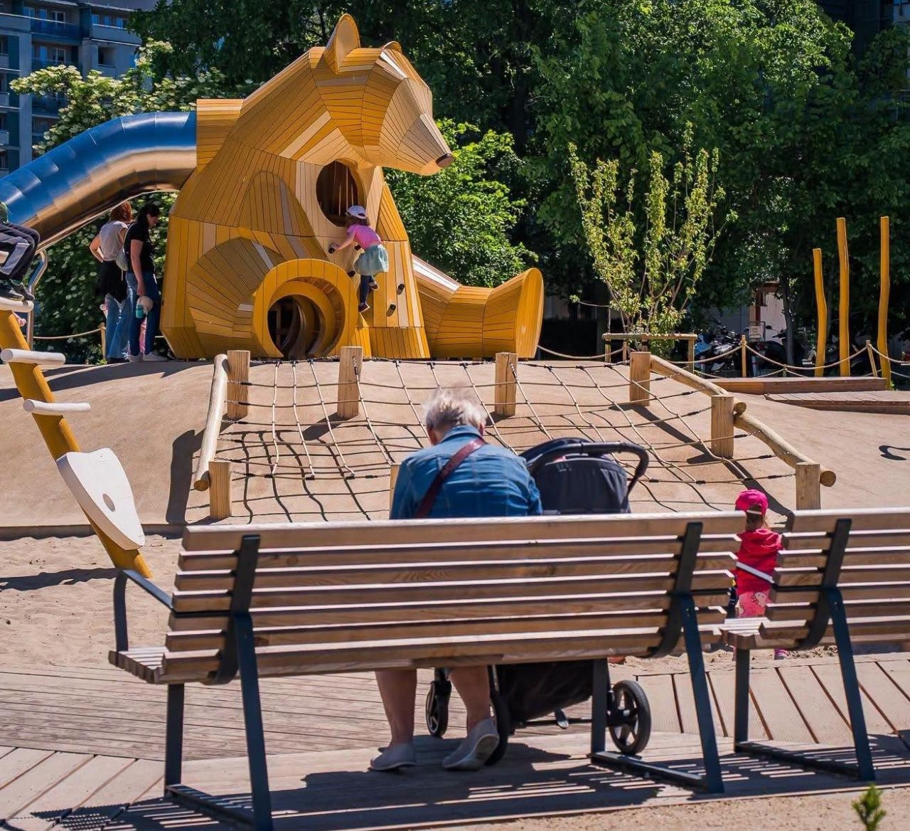 park linearny na Ursynowie | fot. Zarząd Zieleni Warszawy