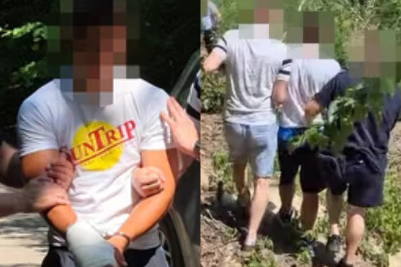 zatrzymanie 21-letniego Ukraińca, który jest podejrzany o zabójstwo rodaka w okolicach Warszawy | fot. https://www.facebook.com/kppsplegionowo