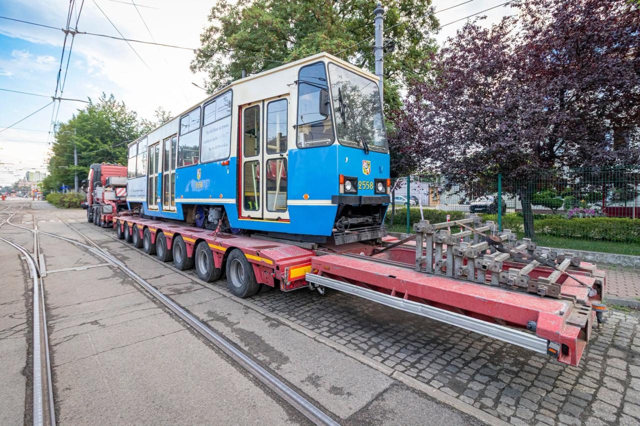 tramwaj z Wrocławia w Warszawie | fot. Tramwaje Warszawskie