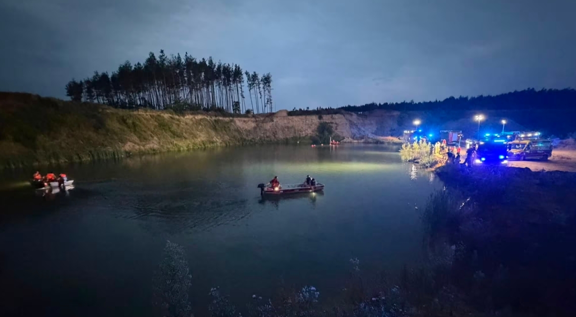 akcja poszukiwawcza 35-latka z Nowego Opola | fot. OSP Broszków