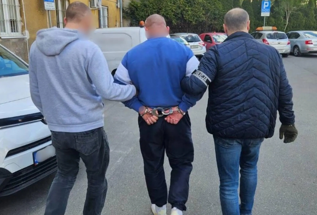 zatrzymanie 45-latka | fot. Opolska Policja