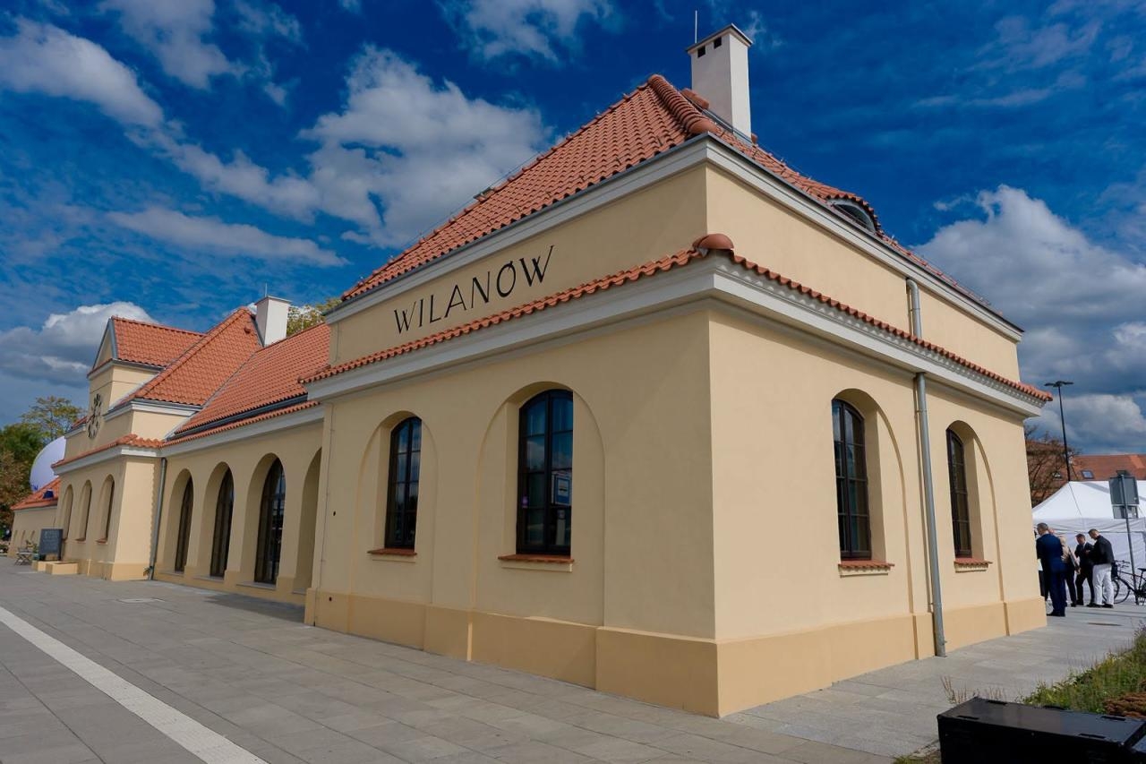 dworzec na Wilanowie | fot. Miasto Stołeczne Warszawa Facebook